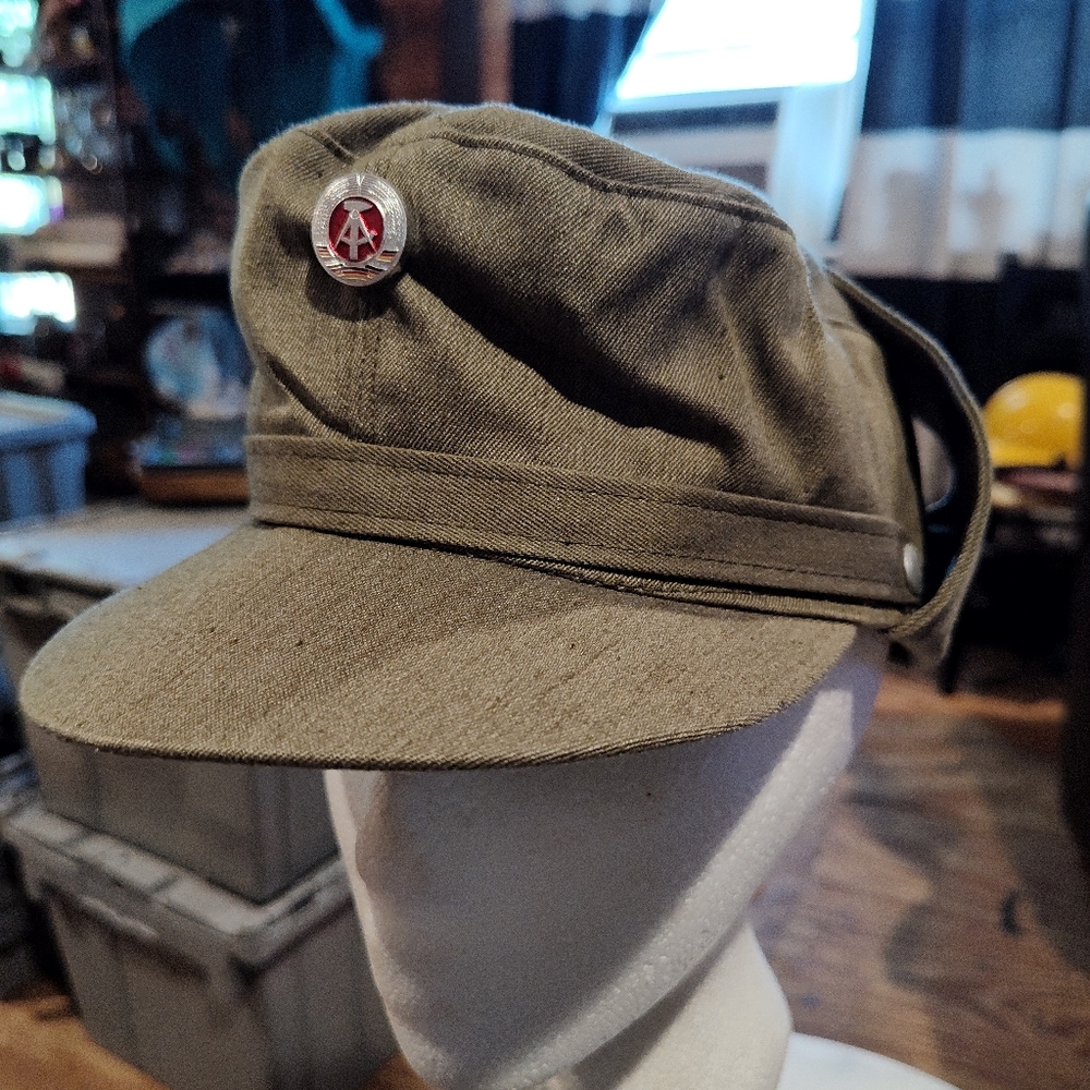 Military German Green Field Hat